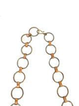 Mixed Metal Firebird Breastplate Necklace Accessory arcadeshops.com