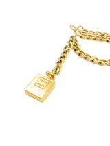 Chanel Perfume Bottle Chain Belt Accessory arcadeshops.com