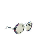 1960's Pucci Print Round Sunglasses Accessory arcadeshops.com