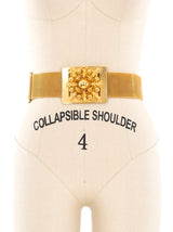 De Lillo Goldtone Mesh Belt Accessory arcadeshops.com