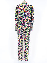 Escada Nautical Themed Denim Ensemble Suit arcadeshops.com