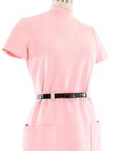 Norman Norell Belted Wool Dress Dress arcadeshops.com