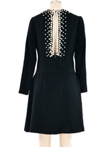 Donald Brooks Faux Pearl Accented Dress Dress arcadeshops.com