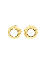 Chanel Pearl Button Earrings Jewelry arcadeshops.com