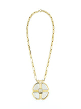Lanvin Clover Pendant Necklace Jewelry arcadeshops.com