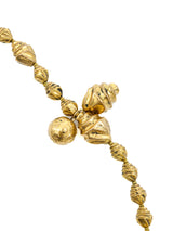 Yves Saint Laurent Goldtone Beaded Necklace Jewelry arcadeshops.com