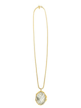 Judith Leiber Crystal Accented Locket Pendant Necklace Jewelry arcadeshops.com