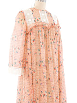 Floral Printed Chiffon Maxi Dress Dress arcadeshops.com