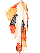 Multicolor Shibori Kimono Jacket arcadeshops.com