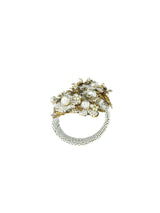 Miriam Haskell Pearl Bead Coil Cuff Accessory arcadeshops.com