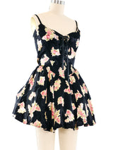Betsey Johnson Floral Bustier Dress Dress arcadeshops.com