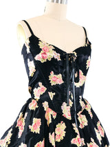 Betsey Johnson Floral Bustier Dress Dress arcadeshops.com