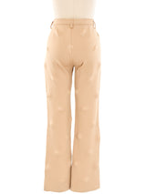 Issey Miyake Tan Bubblewrap Trousers Bottom arcadeshops.com