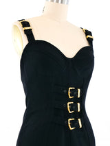 Gemma Kahng Buckled Bustier Dress Dress arcadeshops.com