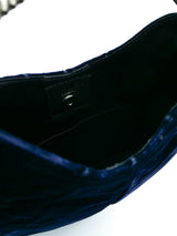 Yves Saint Laurent Blue Velvet Mombasa Bag Accessory arcadeshops.com