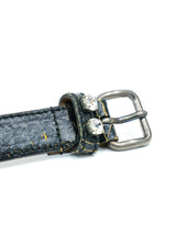 Miu Miu Crystal Studded Leather Belt Accessory arcadeshops.com