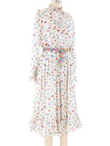 Confetti Printed Skirt Ensemble Suit arcadeshops.com