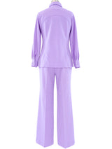 1970's Lavender Pant Suit Suit arcadeshops.com