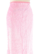 Voyage Crushed Velvet Maxi Skirt Bottom arcadeshops.com