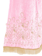 Voyage Crushed Velvet Maxi Skirt Bottom arcadeshops.com