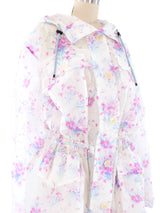 Dries Van Noten Wrinkle Textured Drawstring Parka Jacket arcadeshops.com