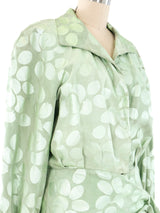 Jiki Mint Spotted Suede Jacket Jacket arcadeshops.com