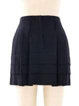 Balenciaga Tiered Mini Skirt Bottom arcadeshops.com