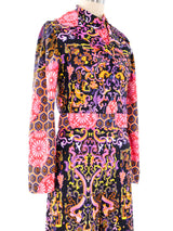 Psychedelic Printed Jumpsuit Ensemble Jumpsuit arcadeshops.com