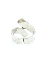 Sterling Swirl Clamper Cuff Jewelry arcadeshops.com