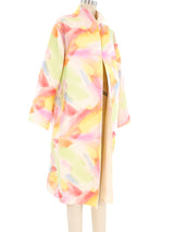 Oscar de la Renta Watercolor Jacket Jacket arcadeshops.com