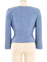 Valentino Cropped Tweed Jacket Jacket arcadeshops.com