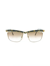 Christian Dior Gold Foil Accented Sunglasses Accessory arcadeshops.com
