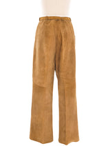 1970's Suede Lambskin Pants Bottom arcadeshops.com