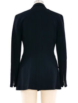 Escada Zipper Pocket Blazer Top arcadeshops.com