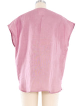 Loewe Mauve Linen Top Top arcadeshops.com