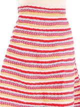 Striped Raffia Skirt Bottom arcadeshops.com