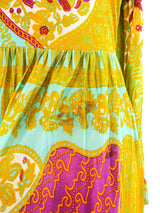 Mixed Print Jersey Maxi Dress Dress arcadeshops.com