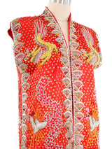 Embellished Sleeveless Chinese Wedding Jacket Jacket arcadeshops.com
