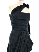 Lanvin One Shoulder Draped Cocktail Dress Dress arcadeshops.com