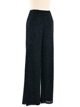 Beaded High Slit Trouser Bottom arcadeshops.com