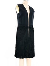 Maison Martin Margiela Replica Fringed Vest Jacket arcadeshops.com