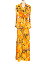 Safari Print Jersey Pant Suit Suit arcadeshops.com