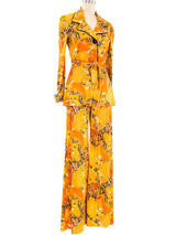 Safari Print Jersey Pant Suit Suit arcadeshops.com