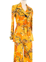 Safari Print Jersey Pant Suit Suit arcadeshops.com