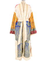 Patchwork Brocade Belted Robe Jacket arcadeshops.com