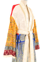 Patchwork Brocade Belted Robe Jacket arcadeshops.com
