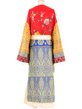 Patchwork Brocade Belted Robe Jacket arcadeshops.com