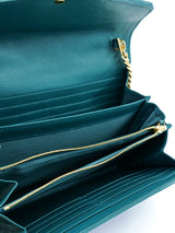 Gucci Marmont Quilted Blue Leather Bag Accessory arcadeshops.com