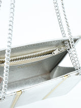 Walborg Silver Chain Bag Accessory arcadeshops.com