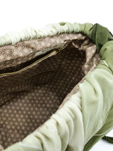 1960s Scarf Tied Basket Bag Accessory arcadeshops.com